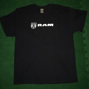 Black LARGE Ram Trucks T-shirt